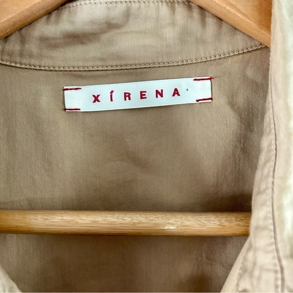 Xirena Wylder Twill Jumpsuit in Tan sz L - Picture 4 of 6